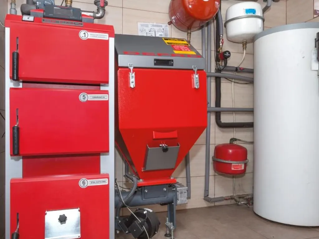 Kocioł na drewno i pellet