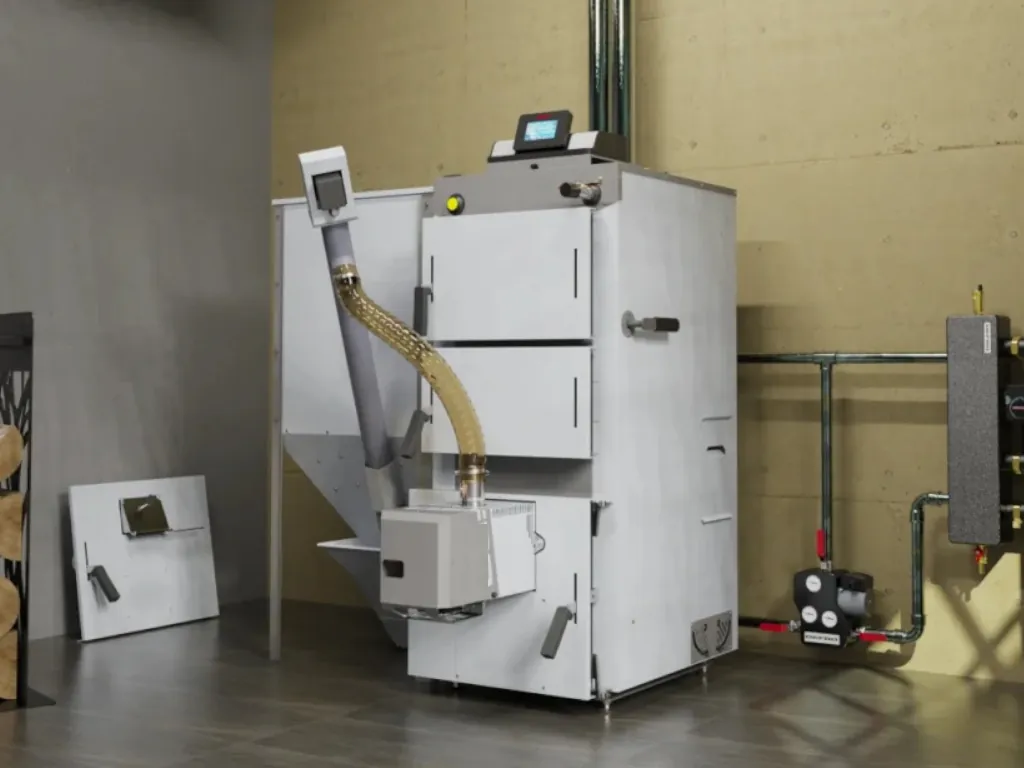 Kocioł a pellet i drewno